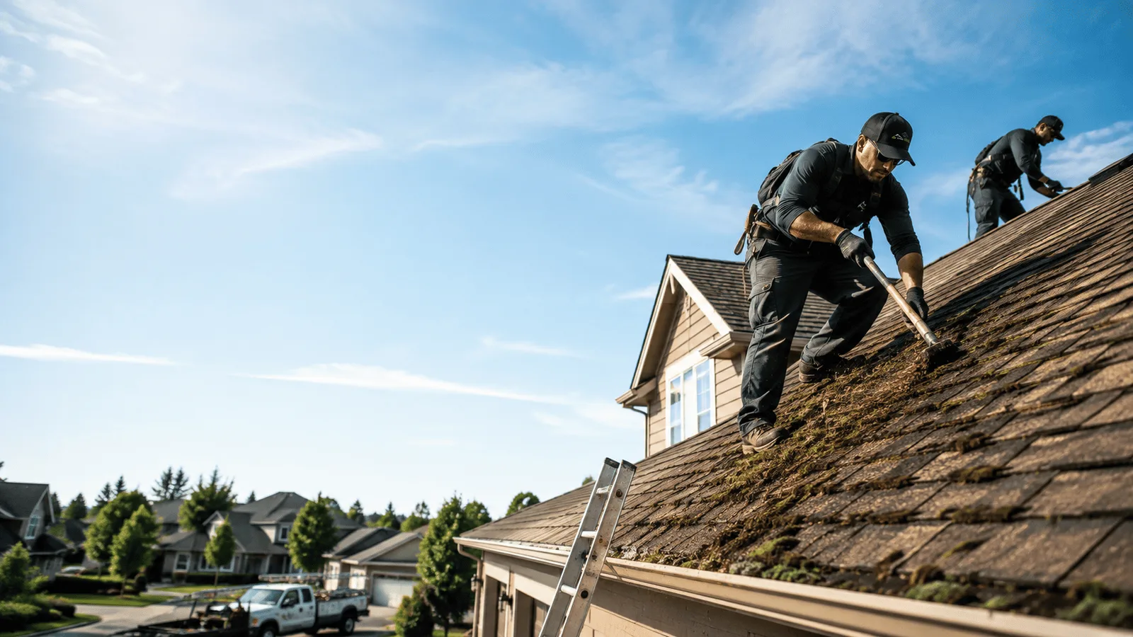 Roof Moss Removal in Jennings, LA near me